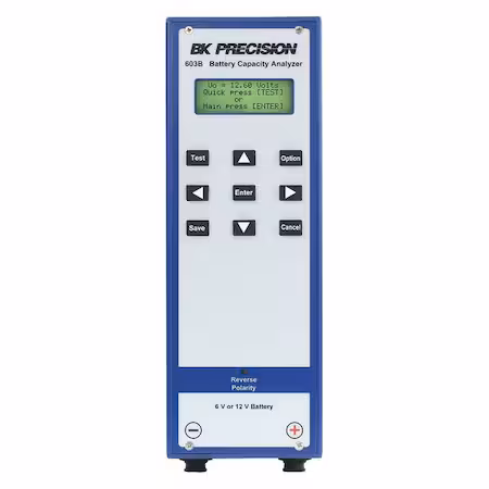 Analizador de capacidad de batería 30 VCC LCD A