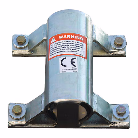 Base de pescante con funda de montaje en pared A