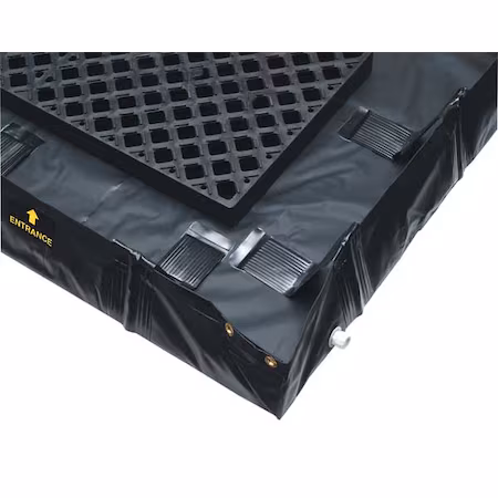 Berma descontaminadora Justrite 3 compartimentos A