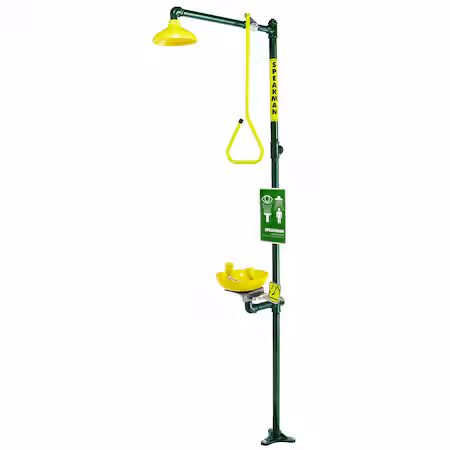 Estación de emergencia para lavado de ojos A