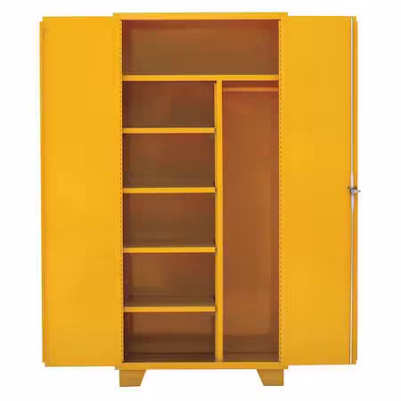 Gabinete de almacenamiento amarillo 35.9 gal B