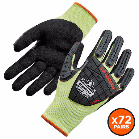 Guantes CR Nitrilo Lima 2XL - Paquete 72 A