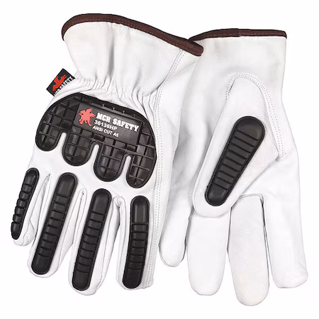 Guantes de cuero A5 XL MCR SAFETY - Paquete 12 A