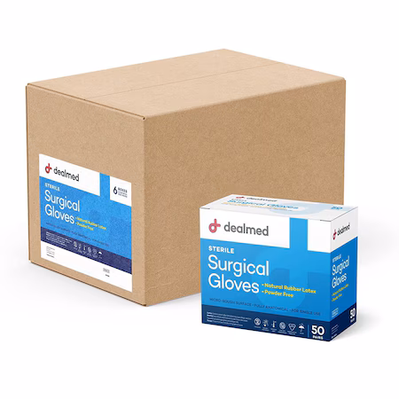 Guantes Desechables de Látex Beige - 300 Piezas A