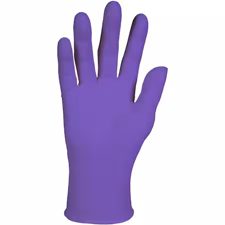 Guantes desechables de nitrilo morado XL A
