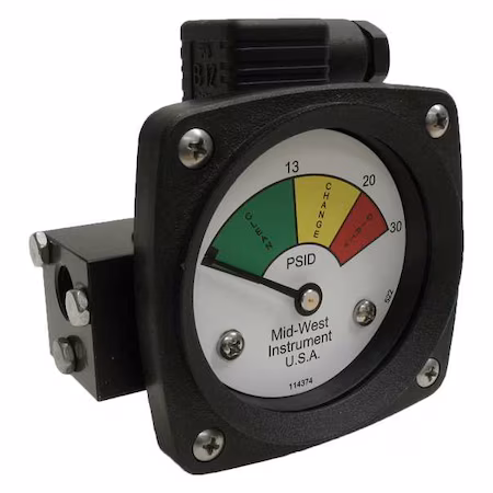 Indicador de cambio de filtro de 3 colores DP G