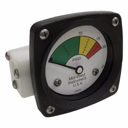 Indicador de cambio de filtro de 3 colores DP R