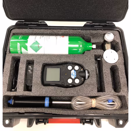 Kit de bomba POLI y detector de 4 gases A