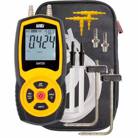 Kit de presión estática de manómetro diferencial A