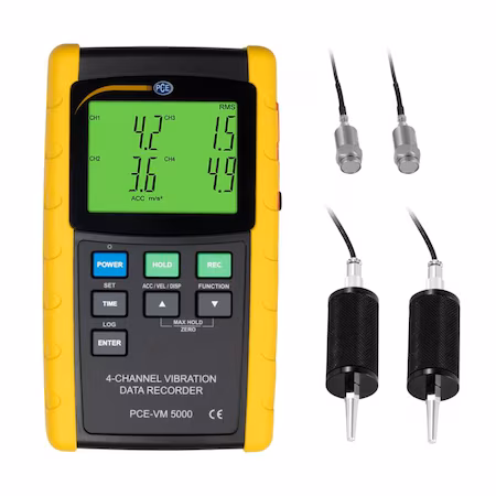 Kit de registrador de datos de vibraciones PCE INSTRUMENTS A