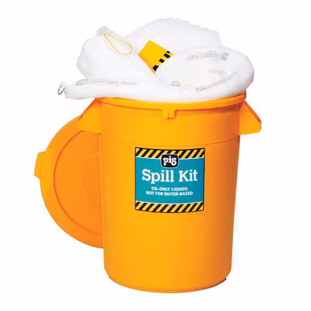 Kit para derrames amarillo 32 gal PIG A