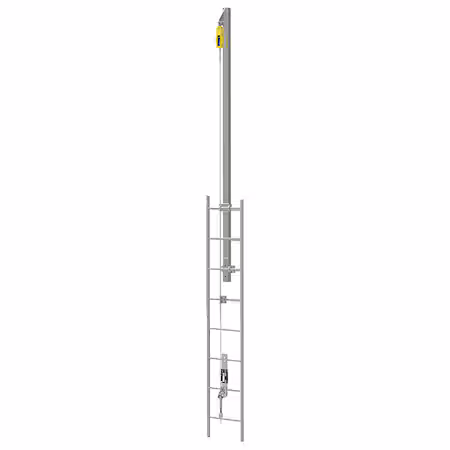 Kits de línea de vida de escalera vertical 60 pies A