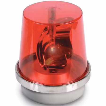 Luz de advertencia halógena roja 40W A
