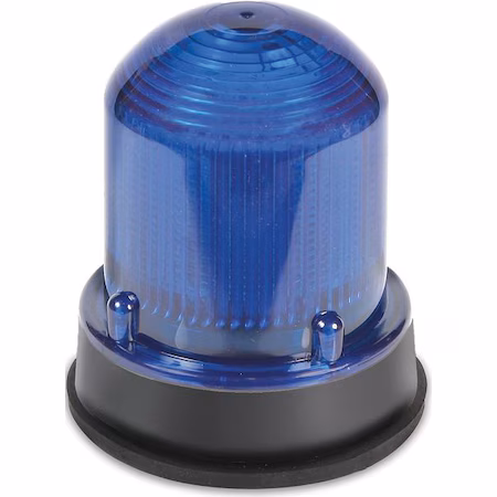 Luz de advertencia LED azul 120V CA B