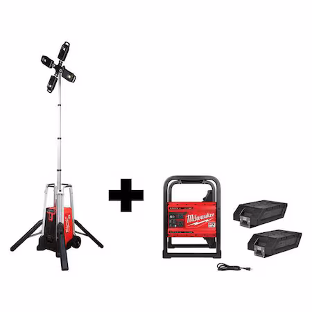 Luz de trípode inalámbrica Milwaukee Tool B