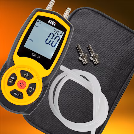 Manómetro Diferencial de Alta Resolución UEI A