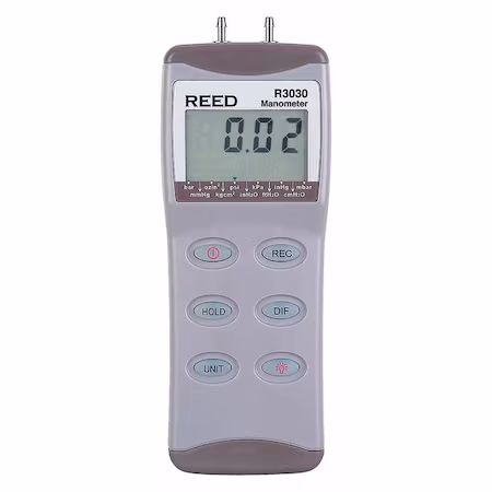 Manómetro digital diferencial 30 psi A