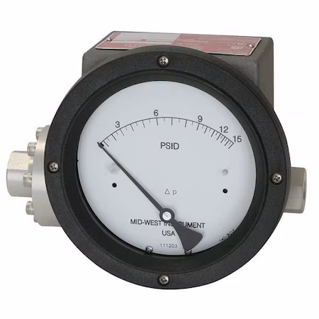 Manómetro MIDWEST INSTRUMENT 0 a 20 psi C