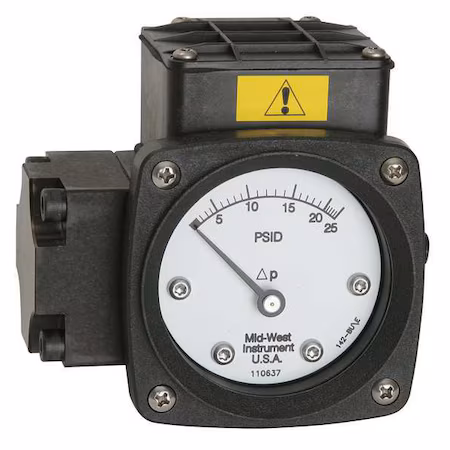 Manómetro MIDWEST INSTRUMENT 0 a 20 psi D