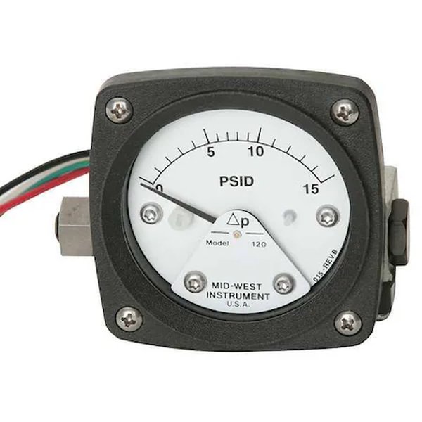 Manómetro MIDWEST INSTRUMENT 0 a 50 psi C