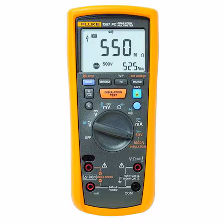 Medidor de Aislamiento FLUKE CAT III IV A