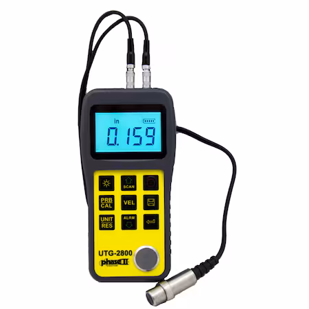 Medidor de Espesor Ultrasónico PHASE II 5MHz A