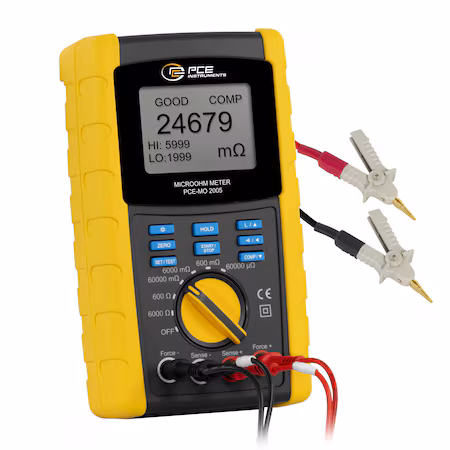 Medidor de microohmios PCE INSTRUMENTS A