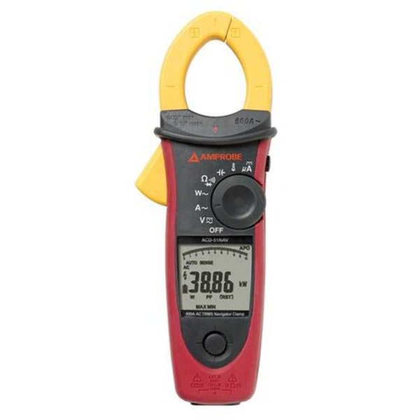 Medidor de Potencia de Pinza AMPROBE 600A A