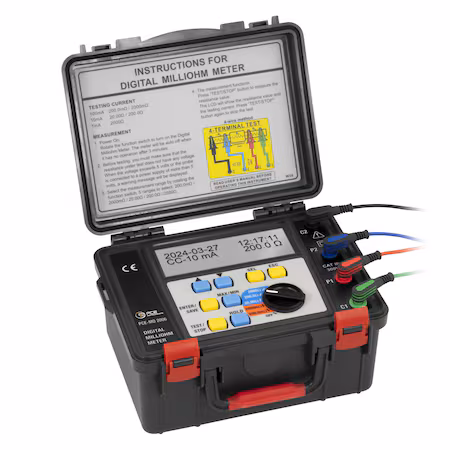 Miliohmímetro PCE INSTRUMENTS alta precisión A
