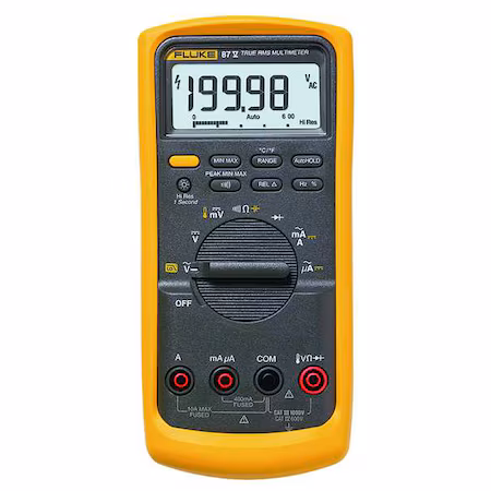 Multímetro Digital FLUKE CAT III IV 1000V 600V A