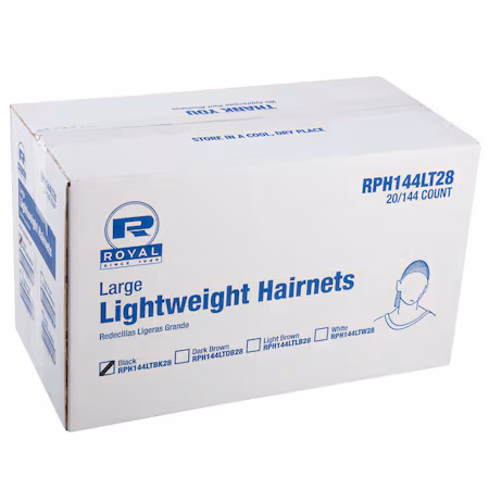 Redecilla para el cabello marrón claro 28 A