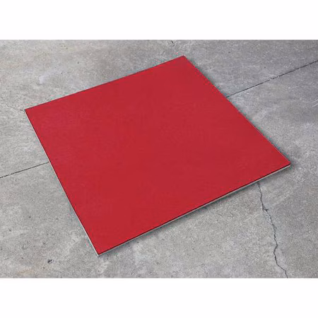 Sello de drenaje de uretano rojo 36x36 pulgadas A