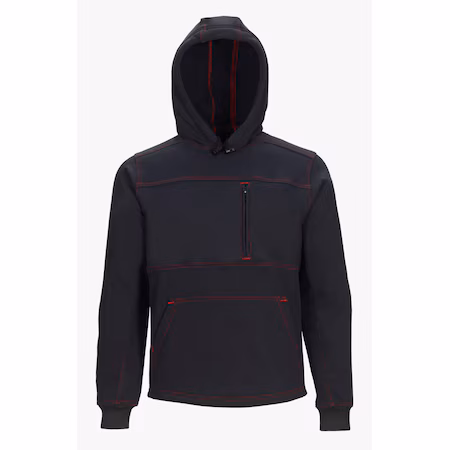 Sudadera con capucha FR alto rendimiento negro 5X A