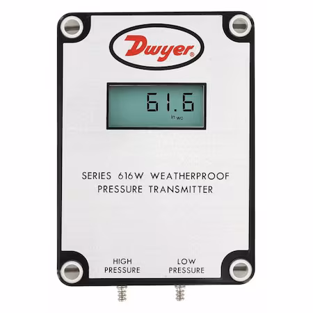 Transmisor de presión diferencial 0-10 w.c. A