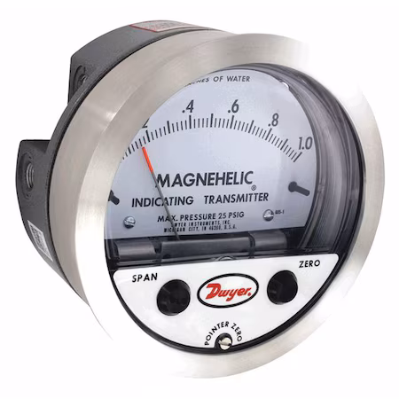 Transmisor indicador de presión diferencial A