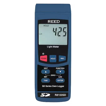 Registrador de Datos Luz Ambiental Reed