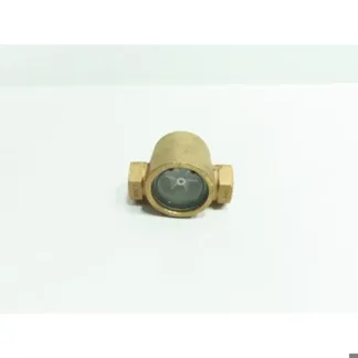 Indicador de Flujo de Rueda de Bronce