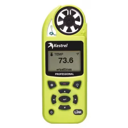 Medidor Ambiental Kestrel Wifi Verde