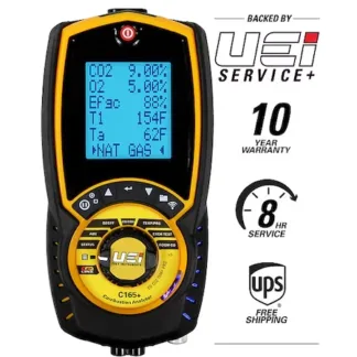 Analizador de Combustión Uei Test Instruments