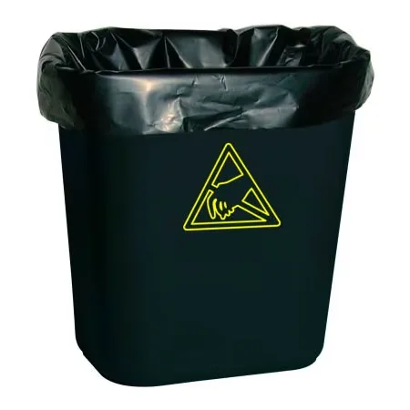 Bolsas de Basura Conductivas Negras 7-10 Gal